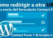 como redirigir formulario wordpress